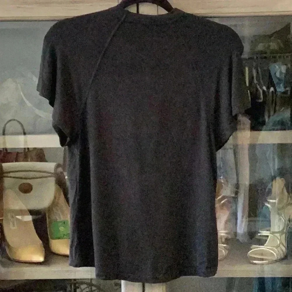 Free People Just a Twist Top SIZE XS Black - Picture 5 of 6